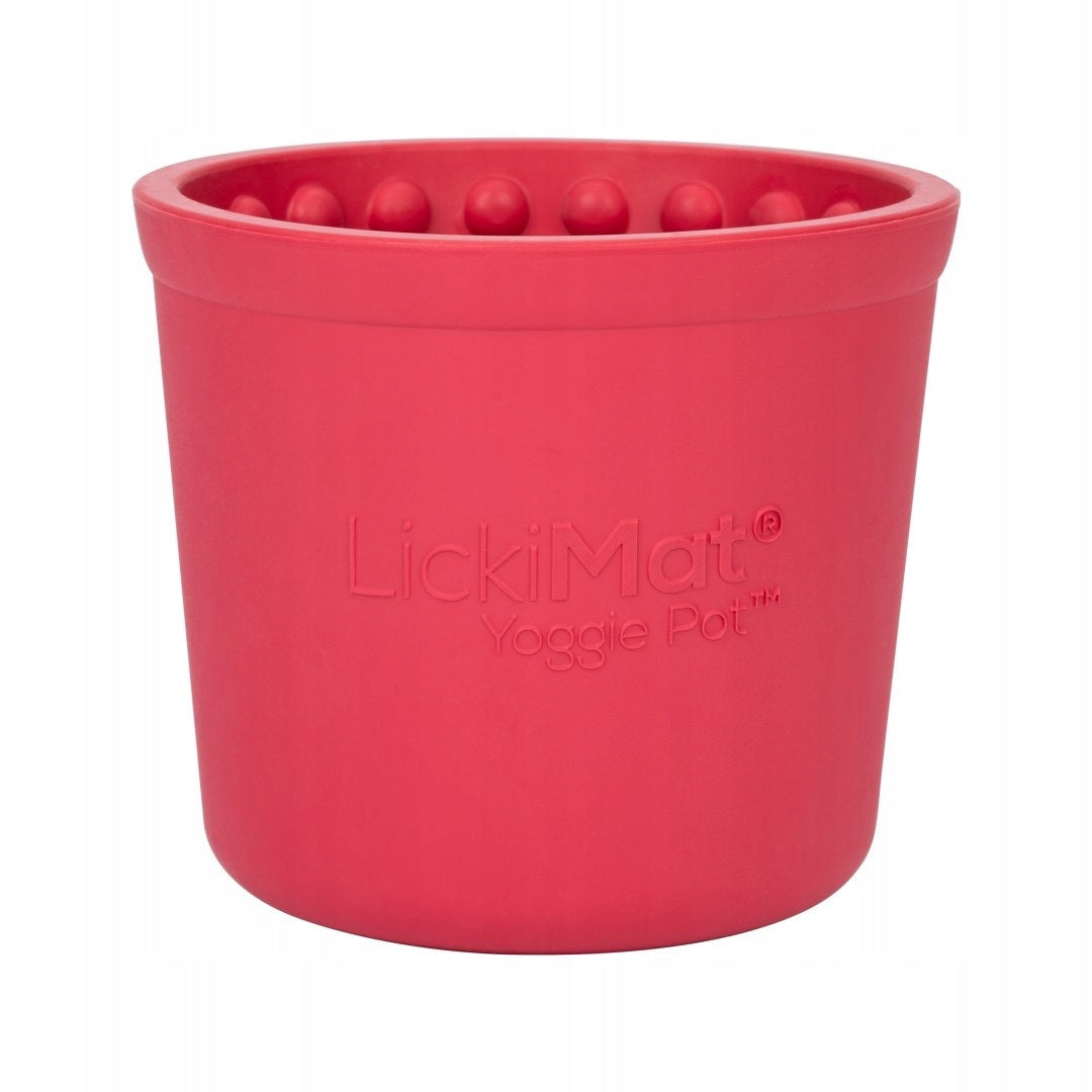 LICKING TRAY MAT FOR DOG CAT ANTI-STRESS LICKIMAT YOGGIE POT 9,5x9cm Packaging status original