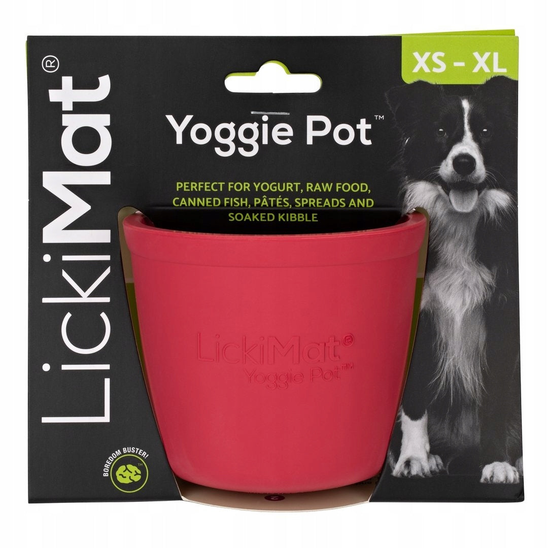 LICKING TRAY MAT FOR DOG CAT ANTI-STRESS LICKIMAT YOGGIE POT 9,5x9cm