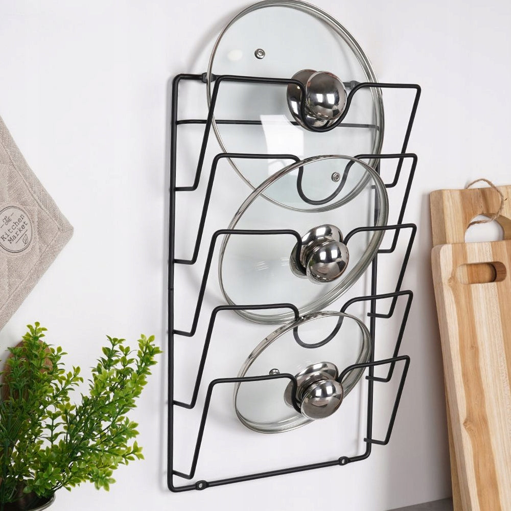LID Hanger Kitchen Organizer Holder for Cabinet Door Wall Packaging status original