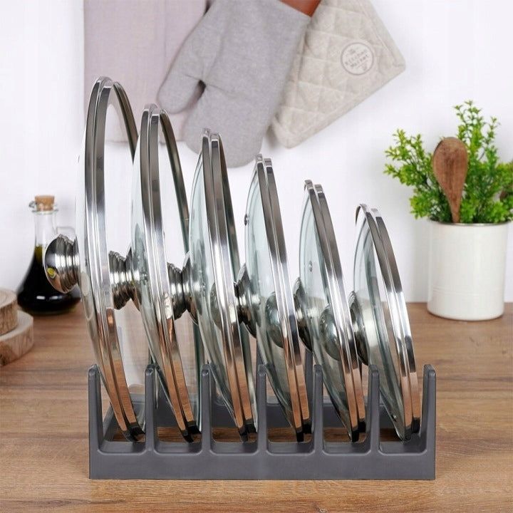LID RACK PLATES KITCHEN ORGANIZER FOR DRAWER CABINET Reinforcement type plastic