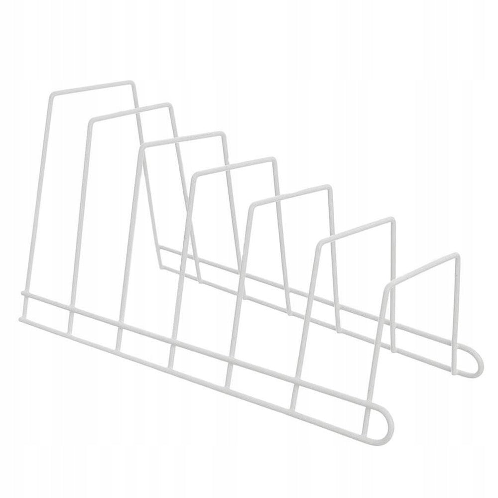 LID Stand PLATES Kitchen Organizer White Metal for Drawer Cabinet Kind other