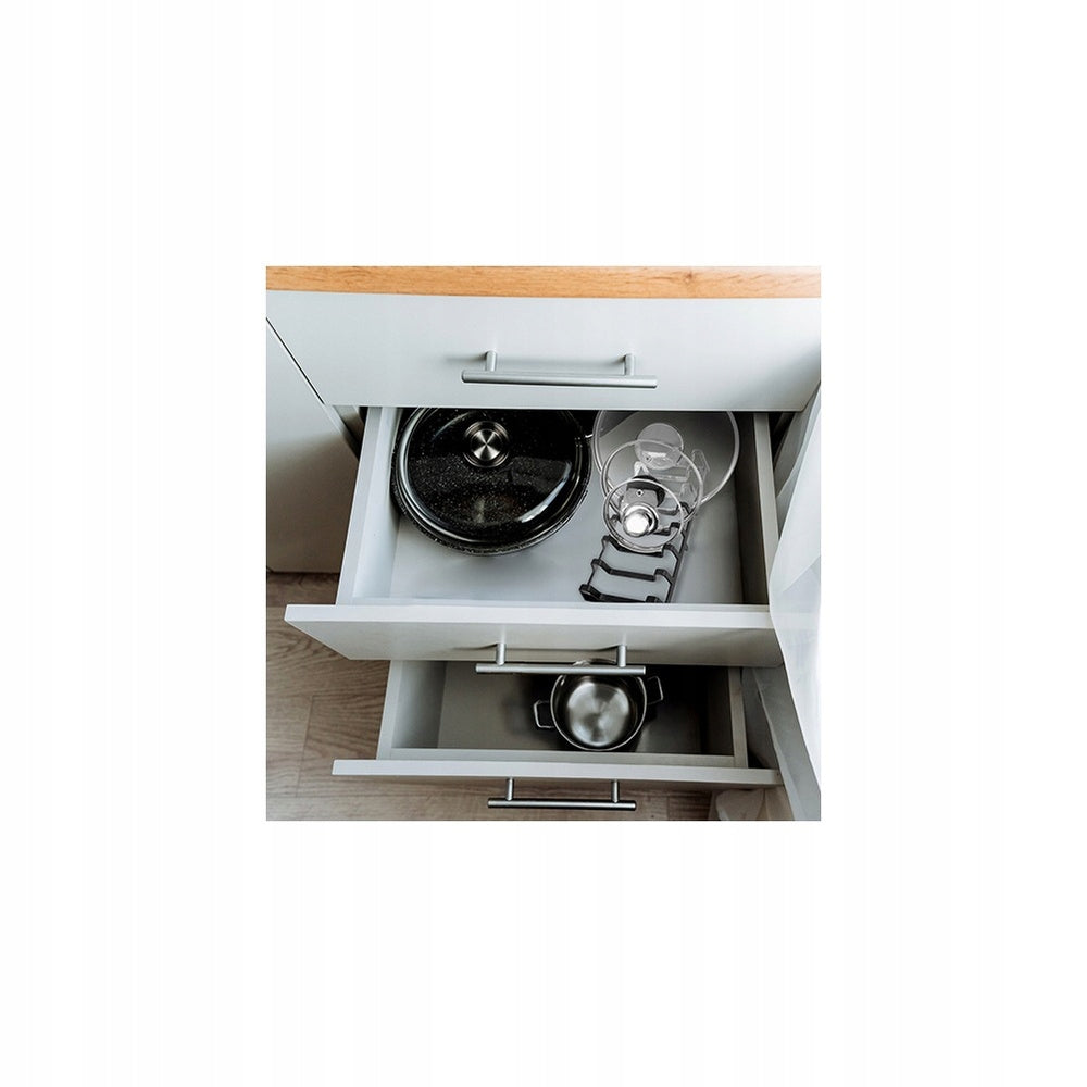 LID Stand PLATES Kitchen Organizer for Cabinet Drawer Black Brand Orion