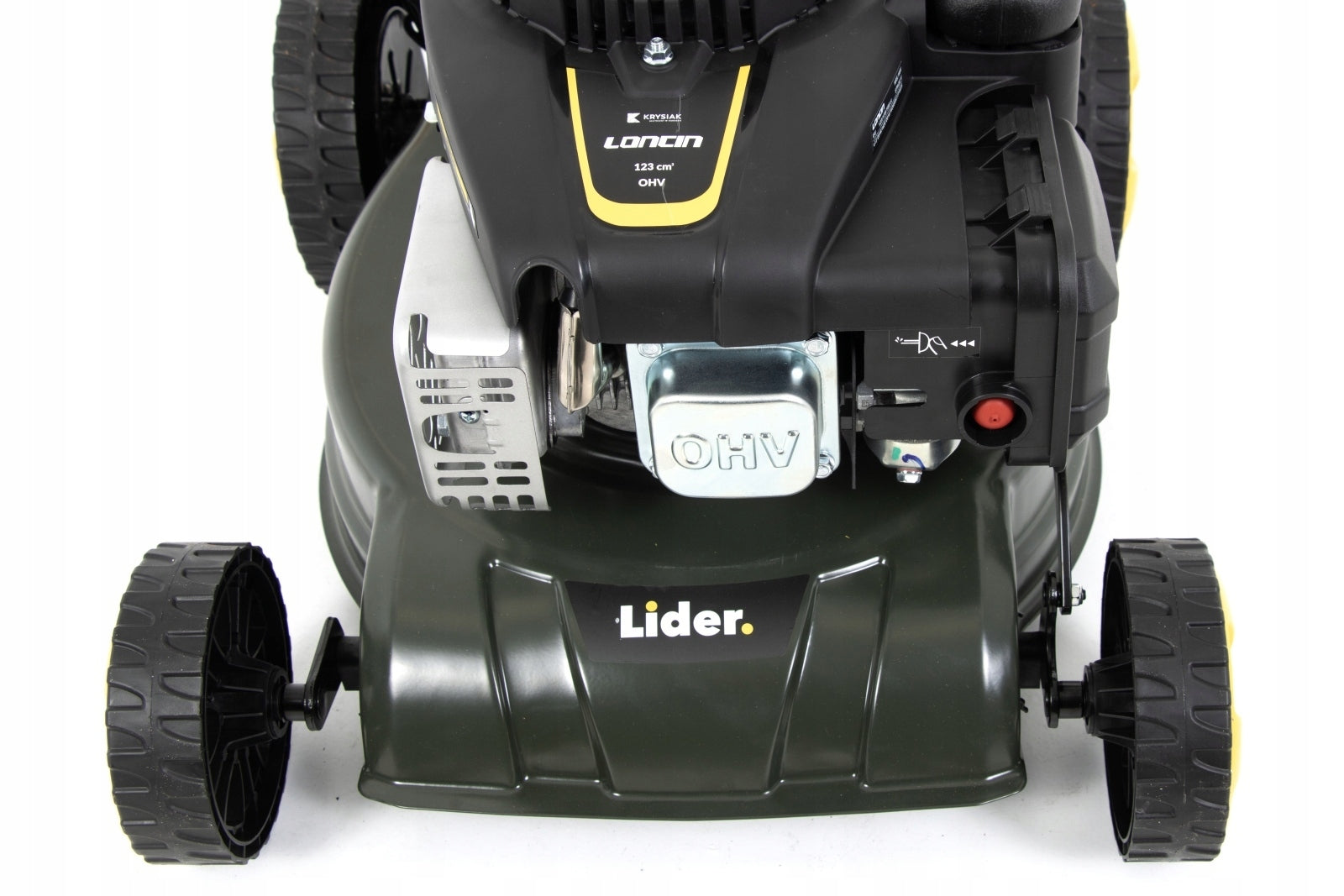 LIDER LAWN MOWER WITH DRIVE 123CC LIGHT STRONG MANEUVERABLE 41CM Series LIDER