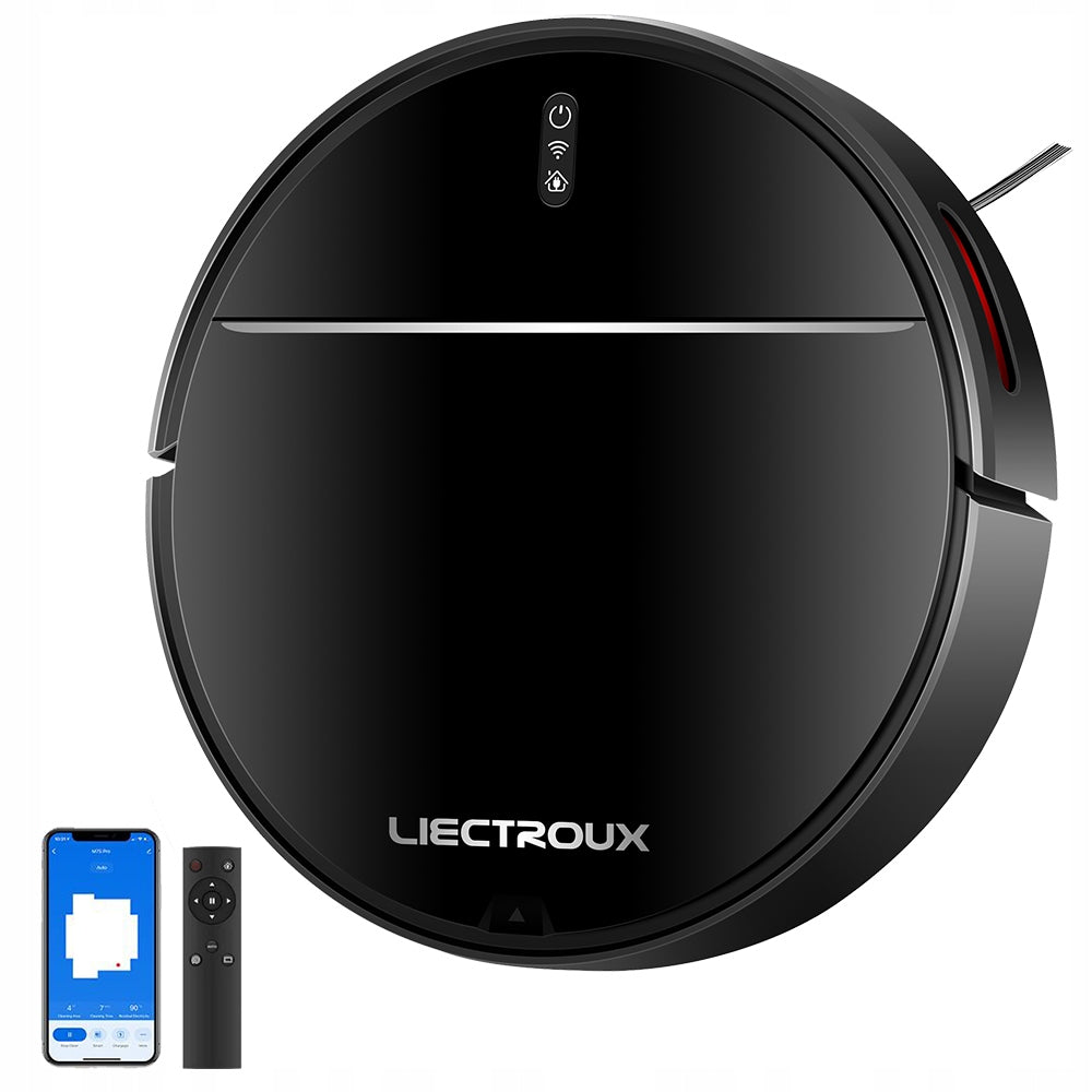 LIECTROUX M7S Pro Cleaning robot vacuum Cleaner Wet Mop 4Kpa 4400mAh 110min