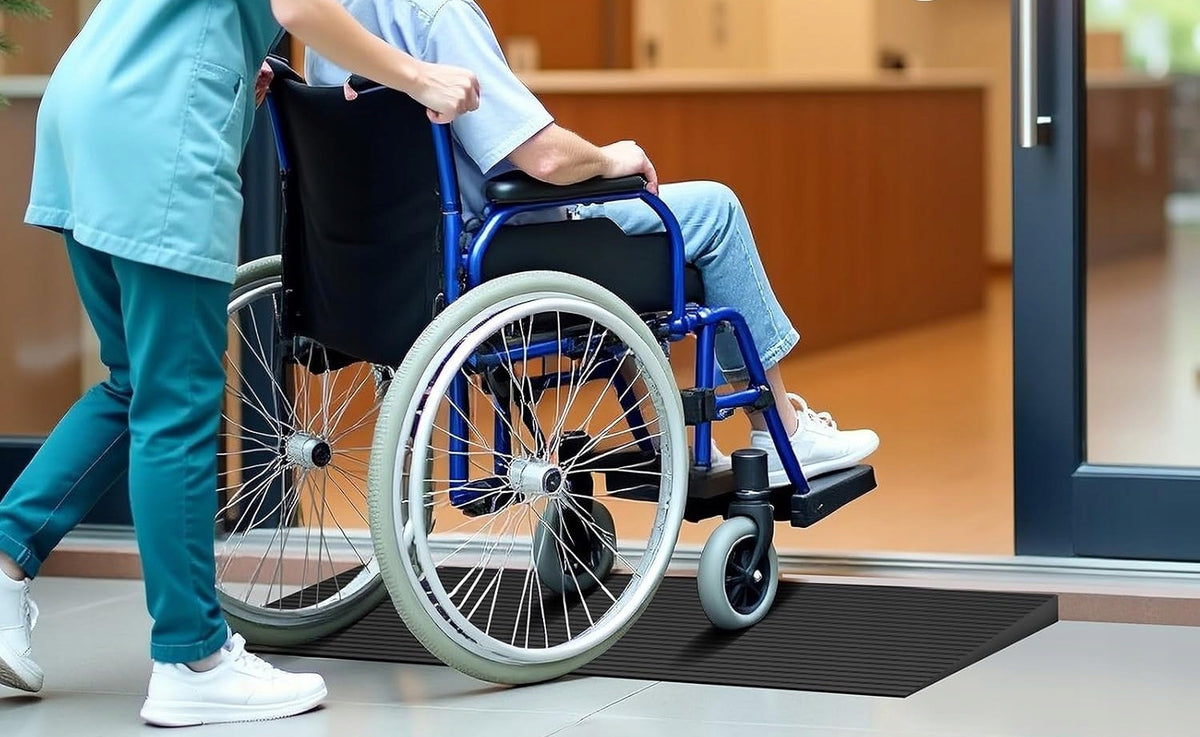LIEKUMM Rubber Wheelchair Ramp, 90 x 2,5cm, K240 Brand no brand