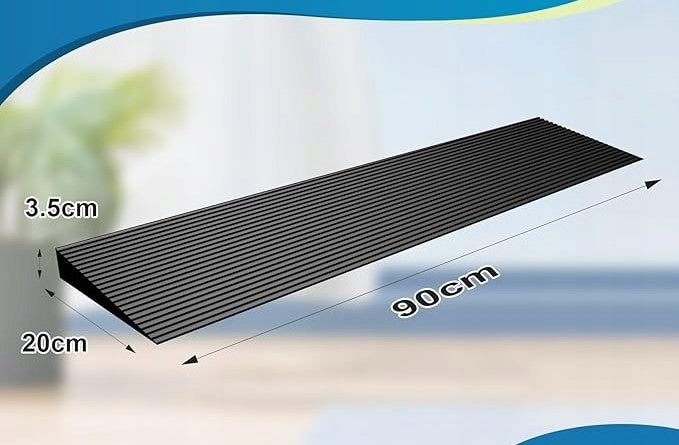 LIEKUMM Rubber threshold ramp 3,5 cm 650 kg anti-slip black Manufacturer code LIE