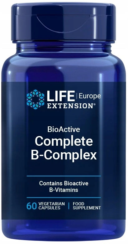 LIFE EXTENSION BIOACTIVE COMPLETE B-COMPLEX 60 capsules