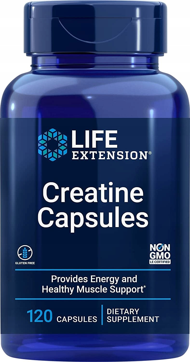 LIFE EXTENSION Creatine - Creatine Capsules (120 caps.)