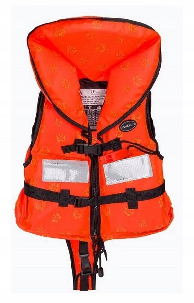 LIFE JACKET FOR CHILDREN LIFE VEST 15-30KG 100N CE ISO PRS CERTIFICATE Brand Aquarius