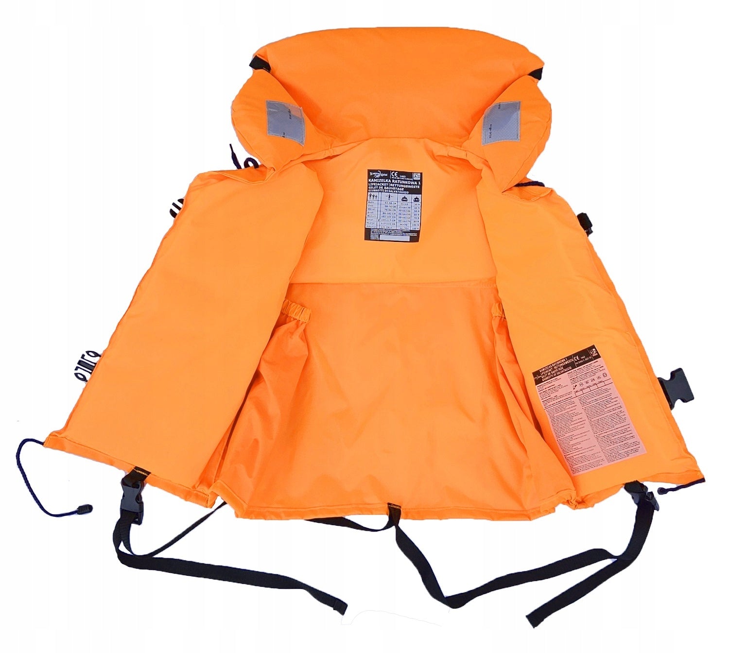 LIFE JACKET FOR WATER LIFE VEST FOR KAYAK BOAT WHISTLE M 50-60KG 70N Manufacturer code SCORPIO KAYAK
