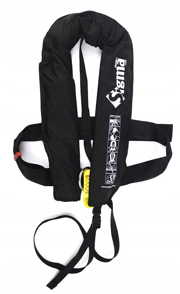 LIFE JACKET PNEUMATIC AUTOMATIC LALIZAS SIGMA 170N 72081 Brand Lalzias