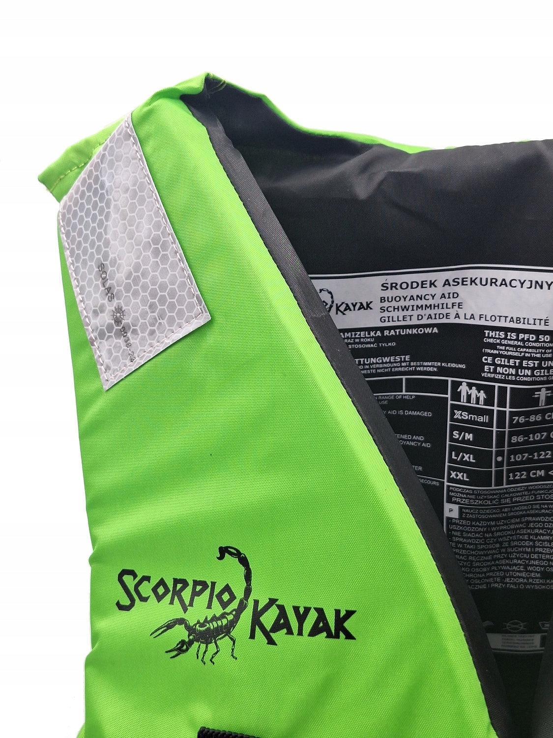 LIFE VEST KAYAK SAFETY VEST BOARD SUP BOAT PONTOON SCOOTER S/M For multipurpose