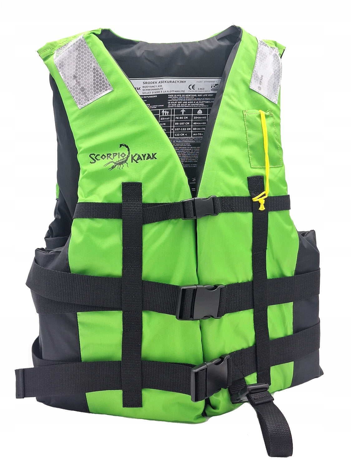 LIFE VEST KAYAK SAFETY VEST BOARD SUP BOAT PONTOON SCOOTER S/M