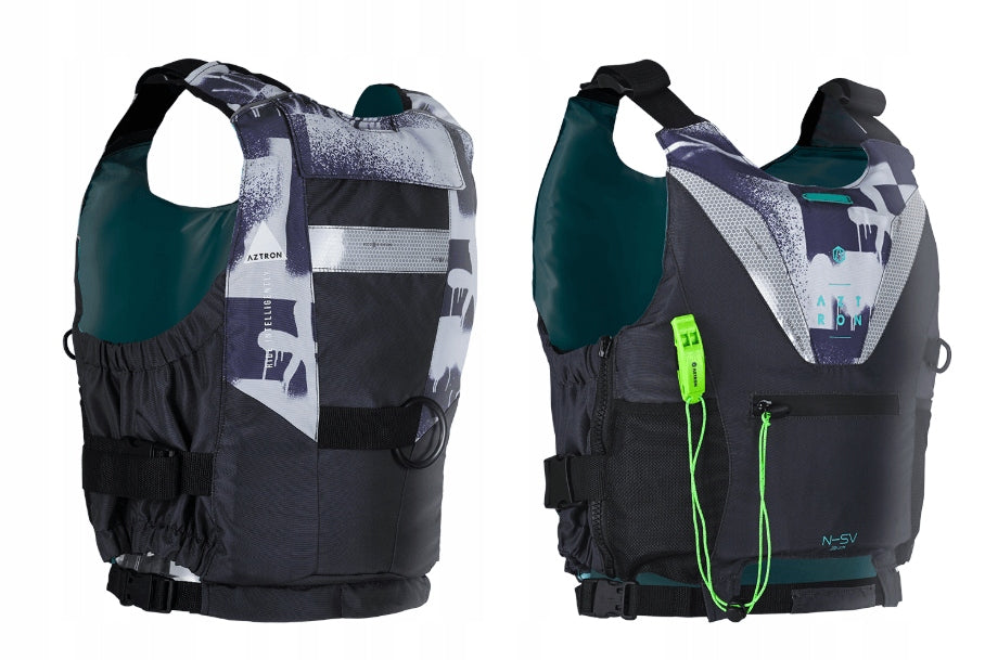 LIFE VEST KAYAK SAFETY VEST SUP BOARD NYLON SV 3.0 AZTRON L