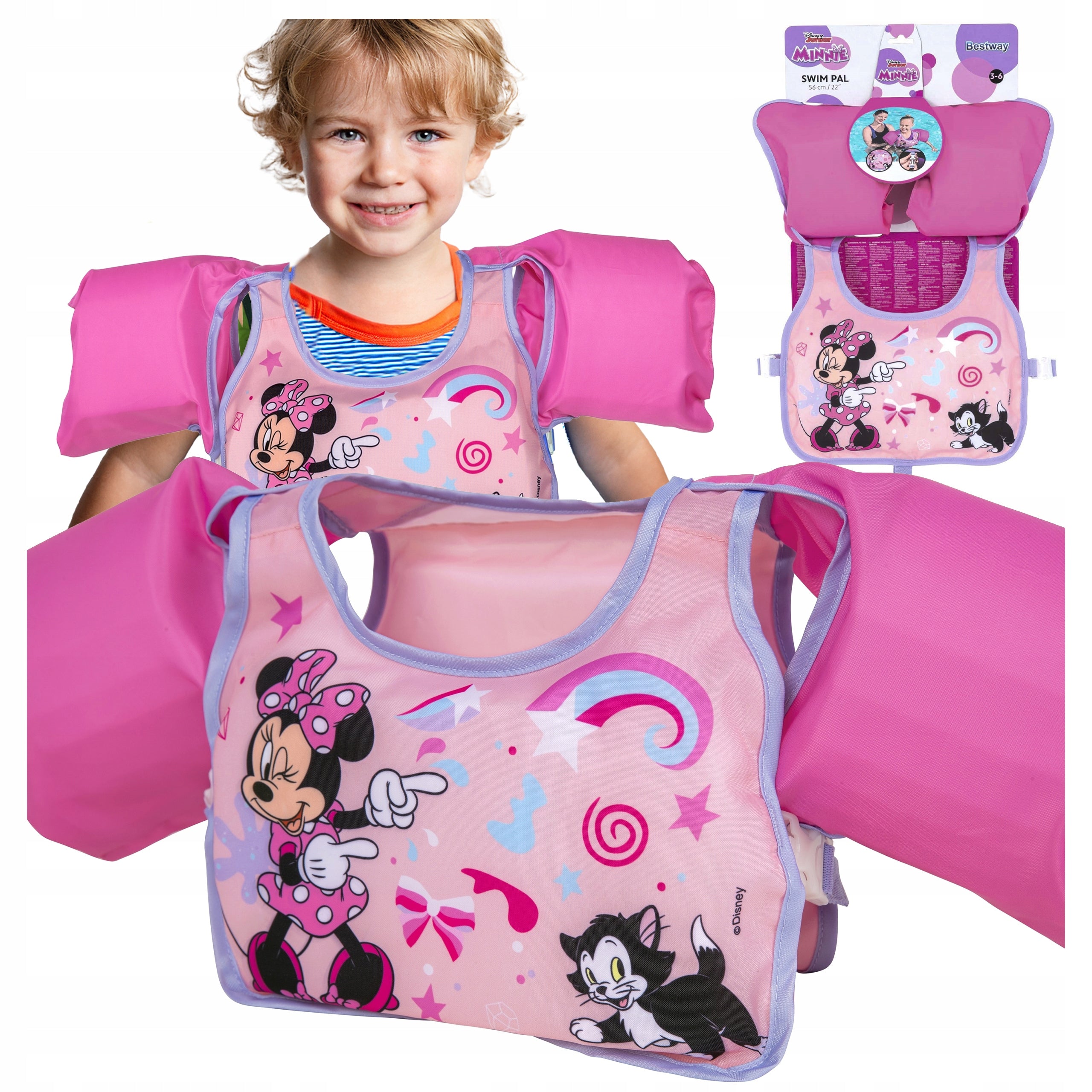 LIFE VEST KIDS FOAM VEST size M/L 3-6 YEARS Bestway Manufacturer code STR-9101A/25