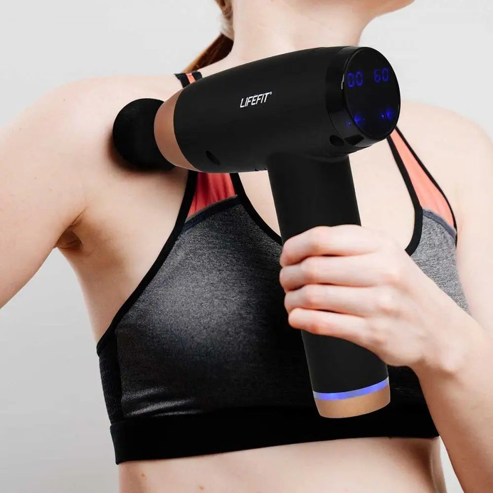 LIFEFIT masážní pistole Relax, černá Brand Lifefit