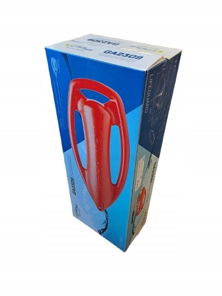 LIFEGUARD plastic "pamelka" rescue buoy, filled with foam, with rope Packaging status original