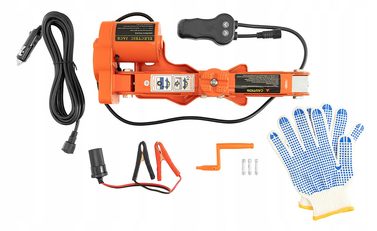 LIFT ELECTRIC JACK 3T 12V 120-350MM SUITCASE SEVICO Brand Sevico