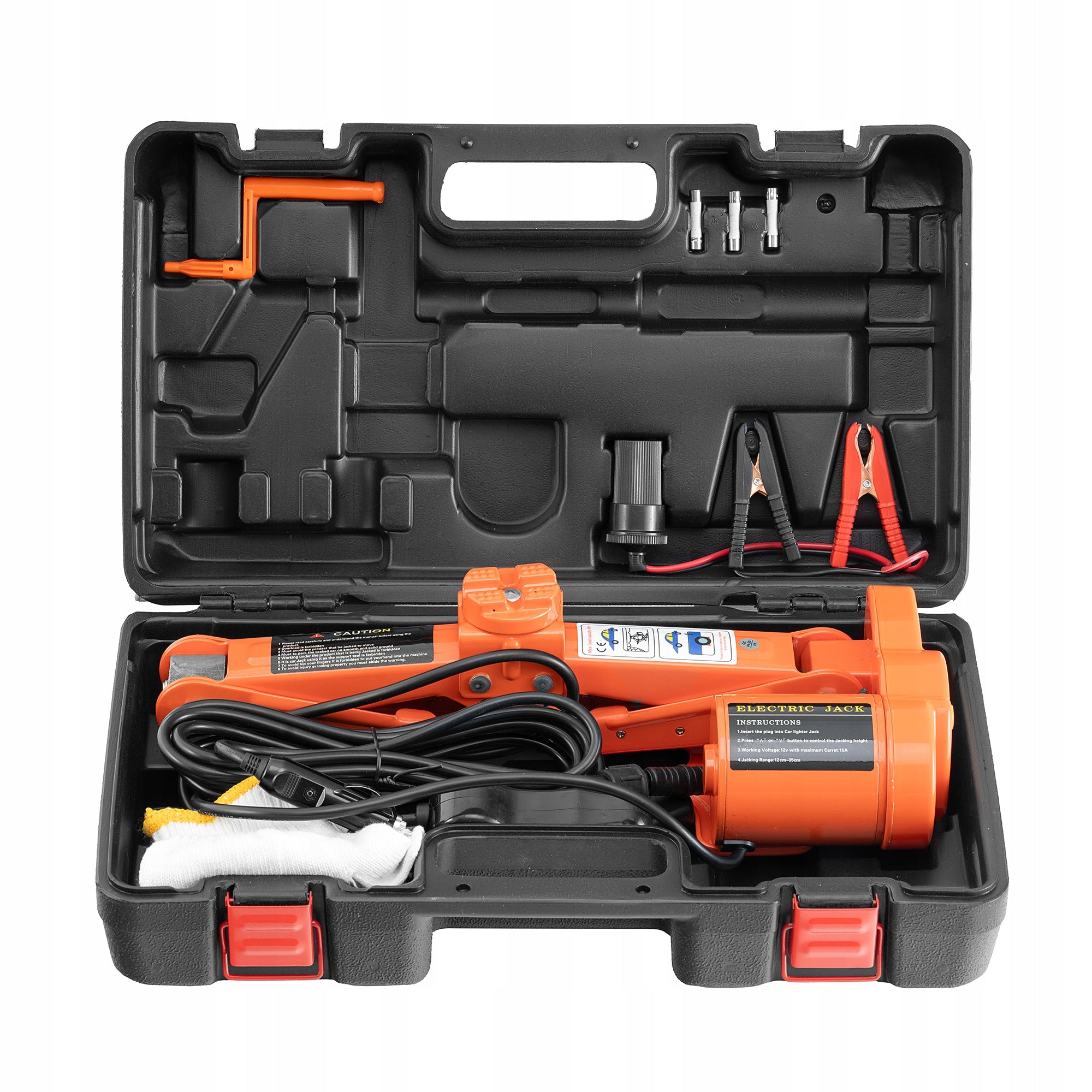 LIFT ELECTRIC JACK 3T 12V 120-350MM SUITCASE SEVICO