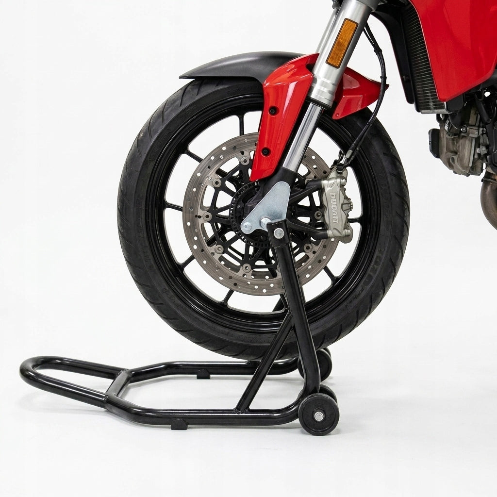 LIFT FRONT MOTORCYCLE WHEEL FRONT STAND ADJUSTABLE FOR MOTOR SCOOTER Manufacturer code STJ01
