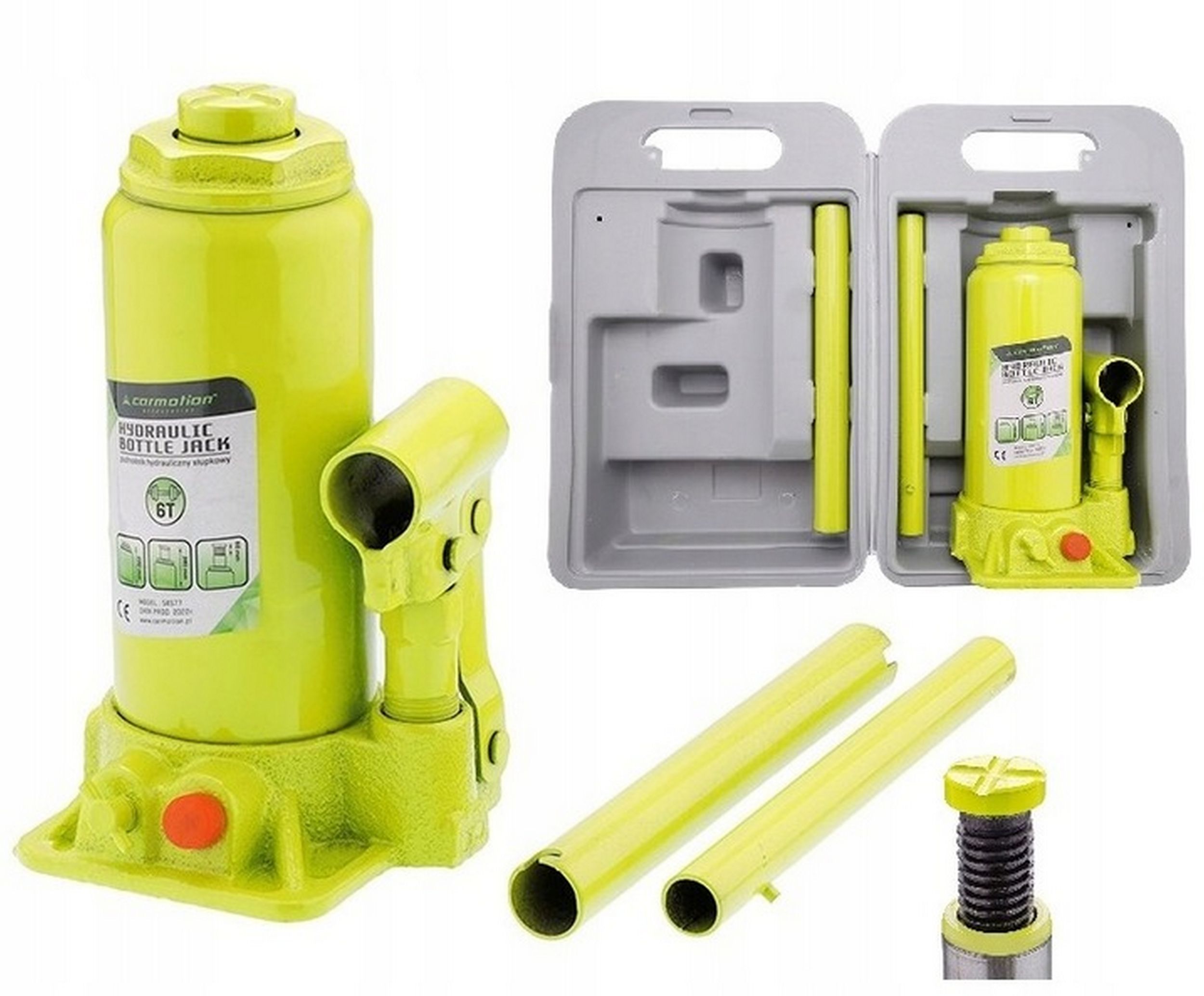 LIFT LEVER HYDRAULIC BOLLARD 6T 6TON SUITCASE CARMOTION