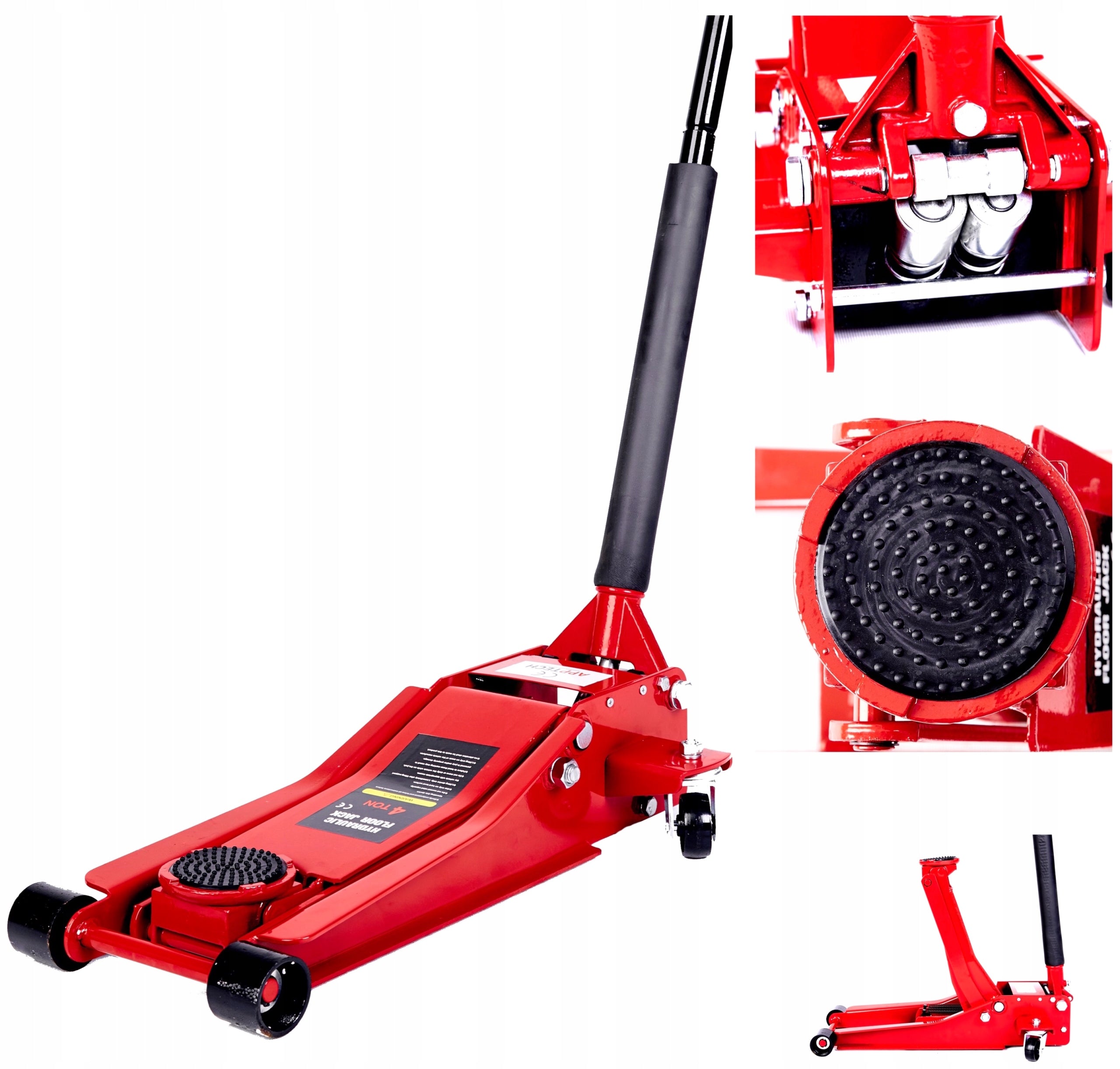 LIFT LOW PROFILE FROG 4T 2-PISTON RUBBER LOW HEAVY SOLID 4 TONS