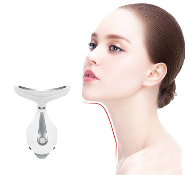 LIFTING NECK AND FACE MASSAGER 5in1 PHOTON THERAPY Color multicolor