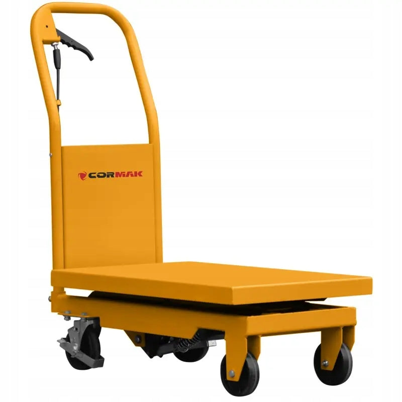 LIFTING TABLE SCISSOR TROLLEY CORMAK TA15B 150KG LIFTING UP TO 745MM Manufacturer code WÓZEK PODNOŚNIKOWY TA15B