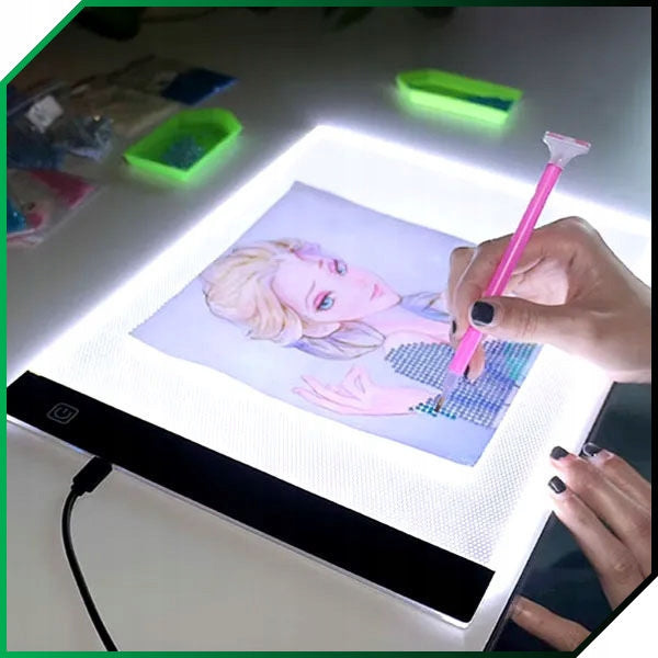 LIGHT BOARD FOR LEARNING AND PLAYING FOR TODDLERS ADULTS A4 + FREEBIE Packaging status original