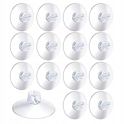 LIGHT CHAIN SUCTION CUPS 20 PCS TRANSPARENT STEEL WINDOWS