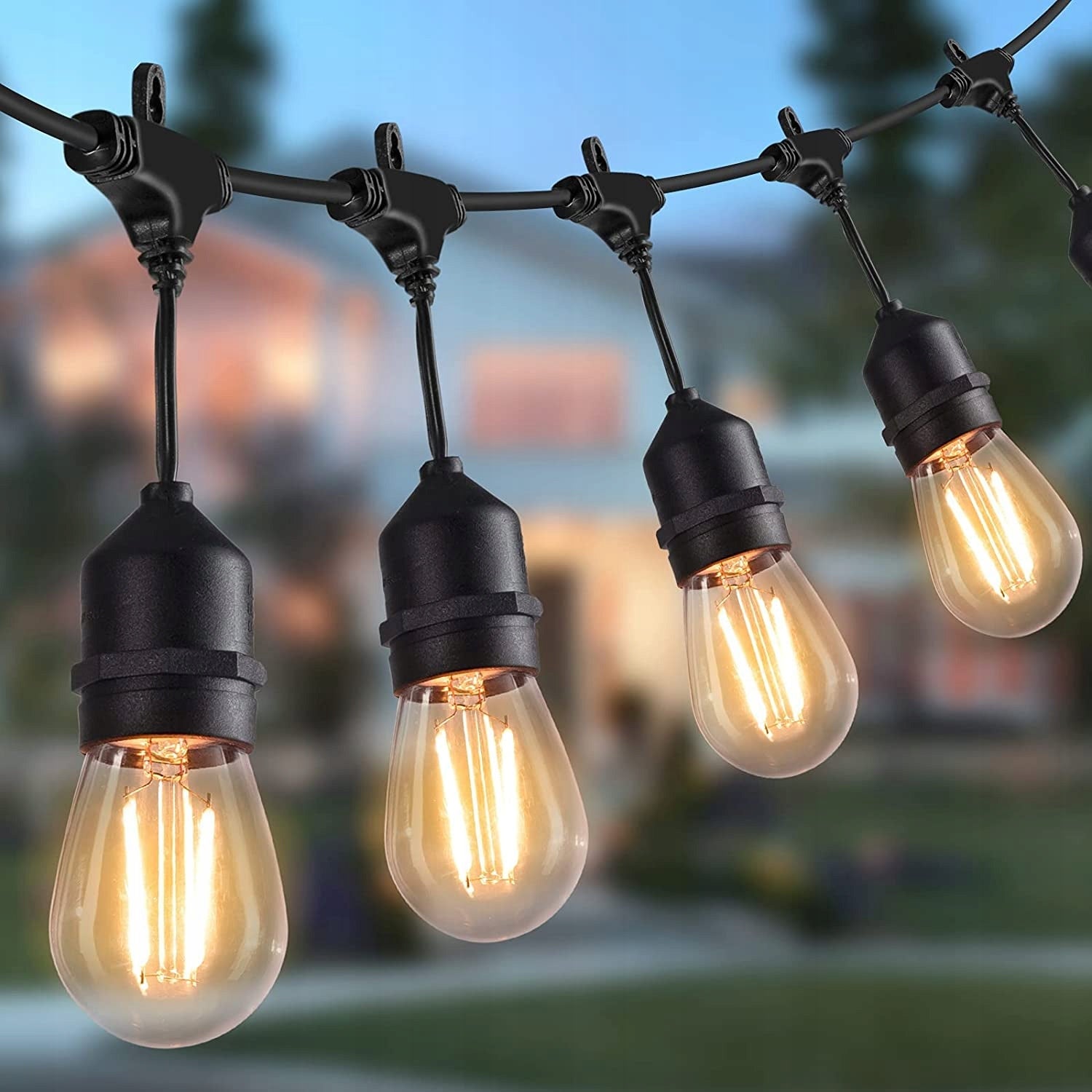 LIGHT GARLAND 20m Outdoor Bulbs 20 LED GARDEN Garden Lights EAN (GTIN) 4069274662914
