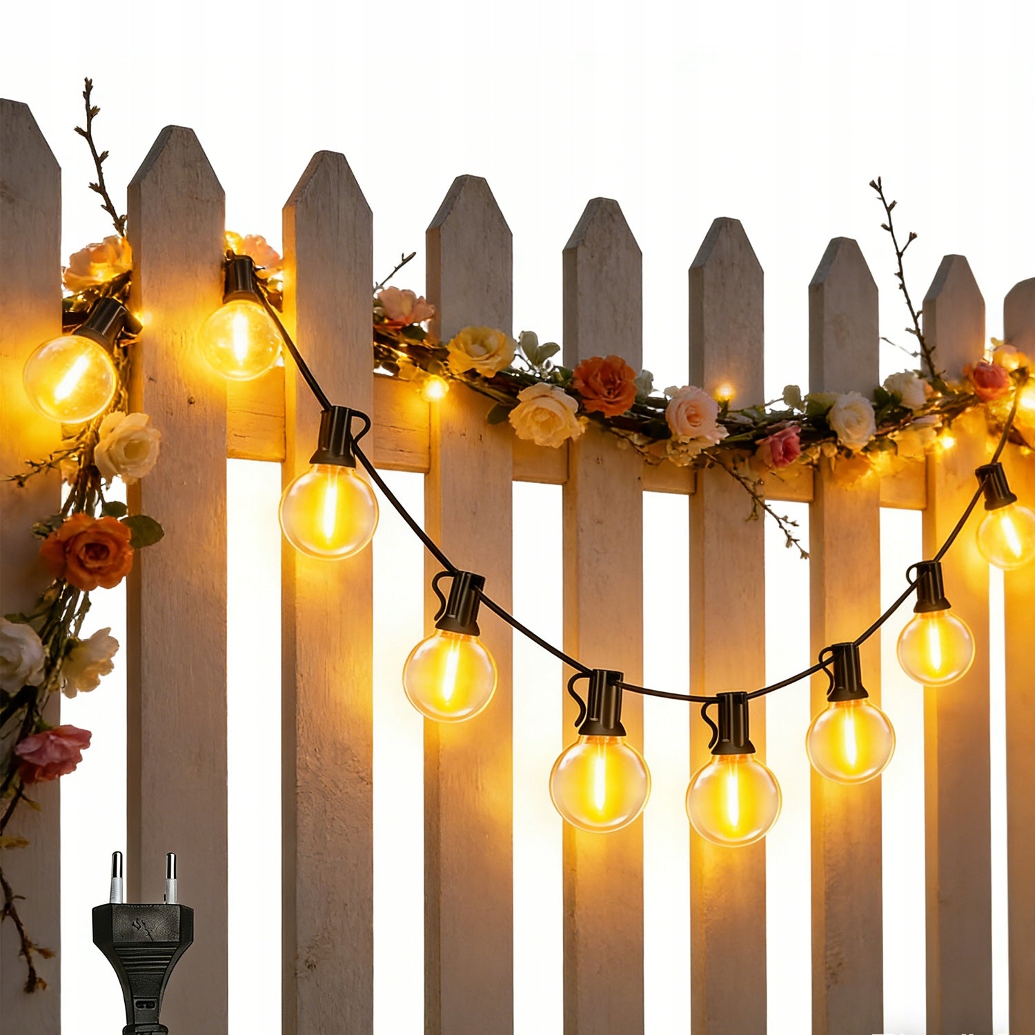 LIGHT GARLAND Garden Lights for Garden 10m METERS 12LED IP44