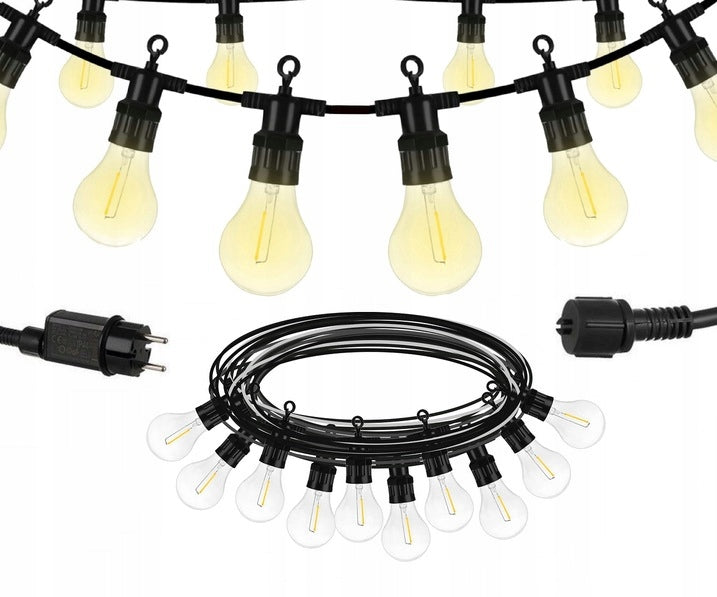 LIGHT GARLAND Garden lamps for the garden 20m METERS 20 LED
