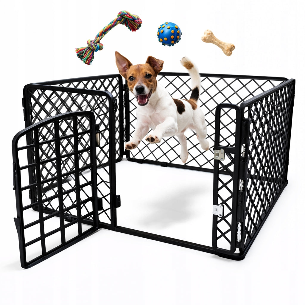 LIGHT PLAYPEN FOR ANIMALS CAT RABBIT FARM CATWALK CAGE 90x90x60cm