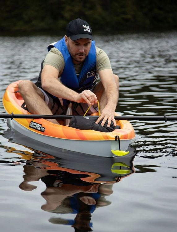 LIGHT STABLE SINGLE KAYAK SIT ON TOP SENTINEL 100X PELICAN Model SENTINEL 100X TURKUSOWY