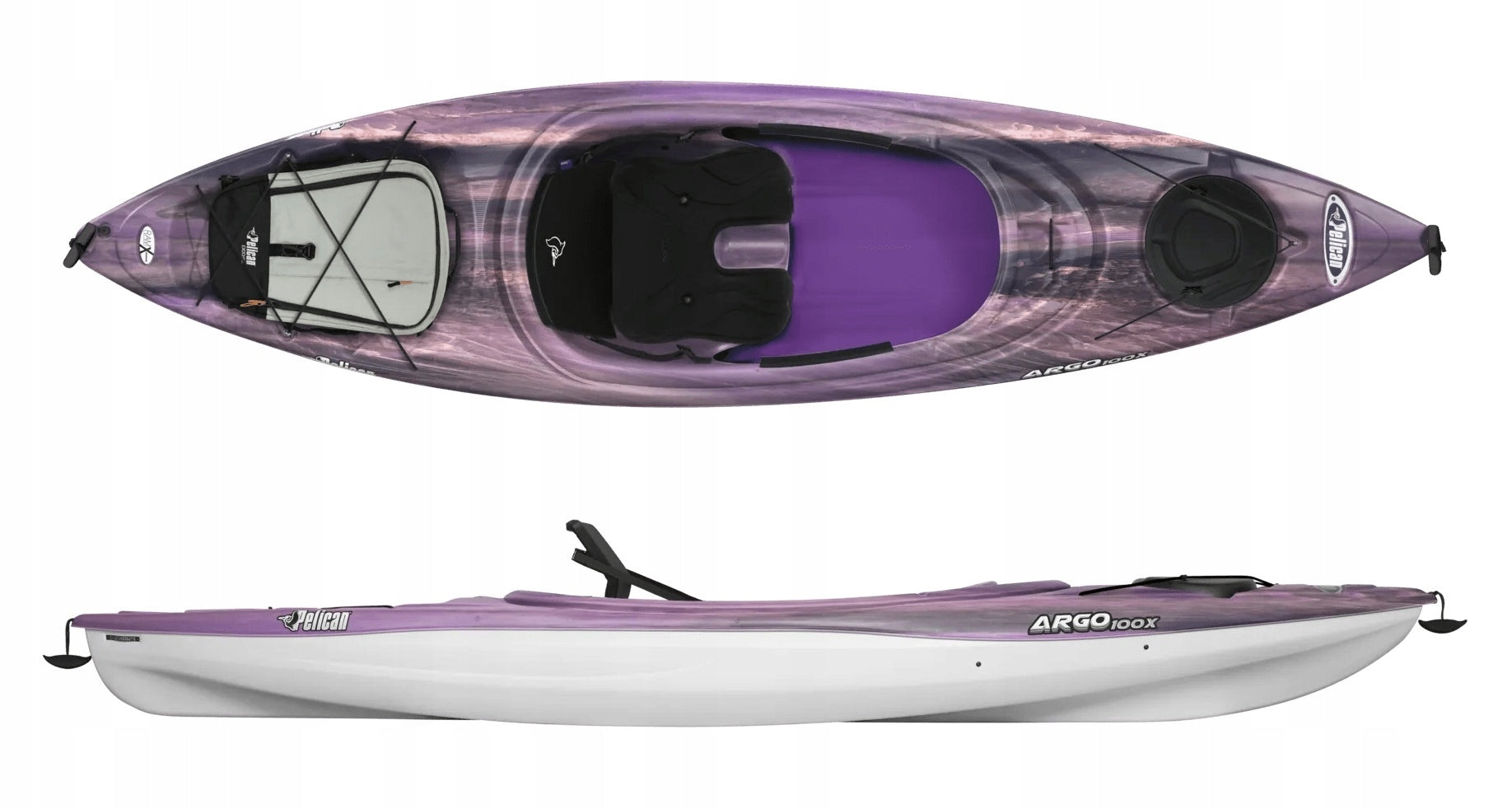 LIGHT STABLE TOURIST SINGLE KAYAK ARGO 100X EXO PELICAN CANADA