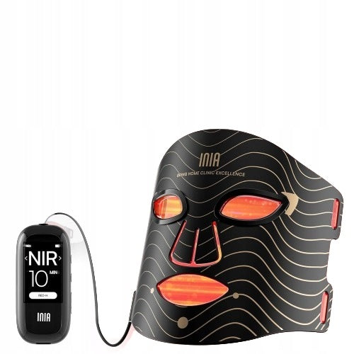LIGHT THERAPY INIA LED MASK 4 MODES 850 NM BLACK