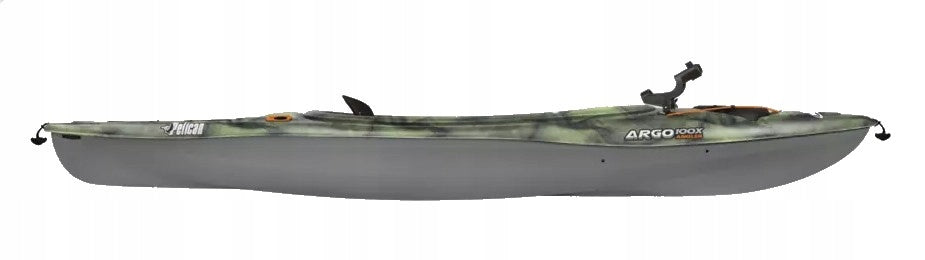 LIGHT TOURIST SINGLE KAYAK ARGO 100X FISHING ANGLER PELICAN Number of seats 1