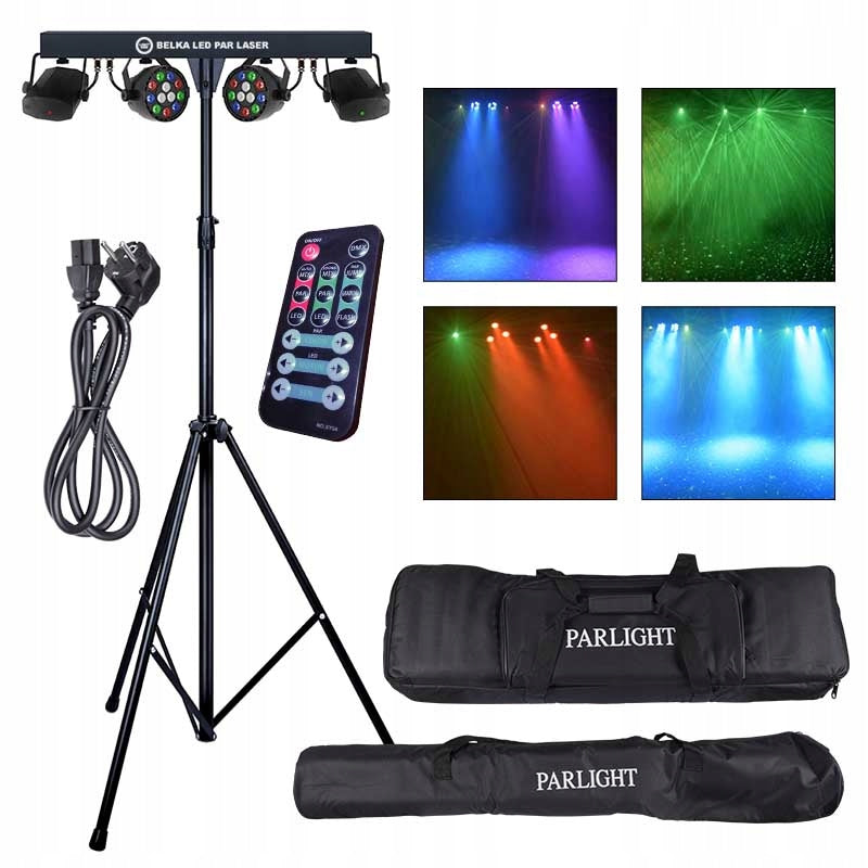Beleuchtungsset Light4Me T-Bar LED Par Laser 