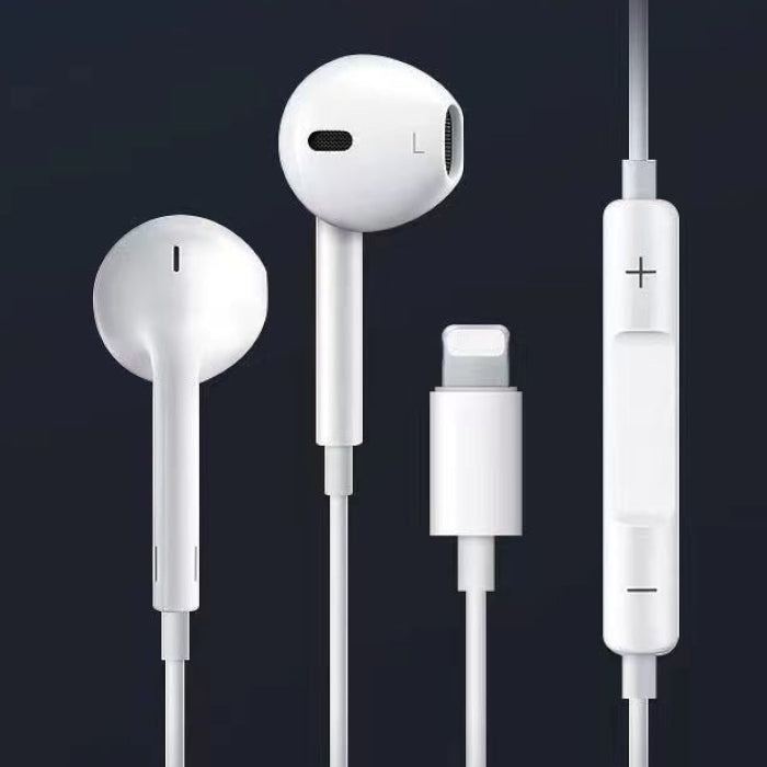 LIGHTNING EARBUDS FOR IPHONE XS XR 11 12 13 14 PRO MAX Packaging status original