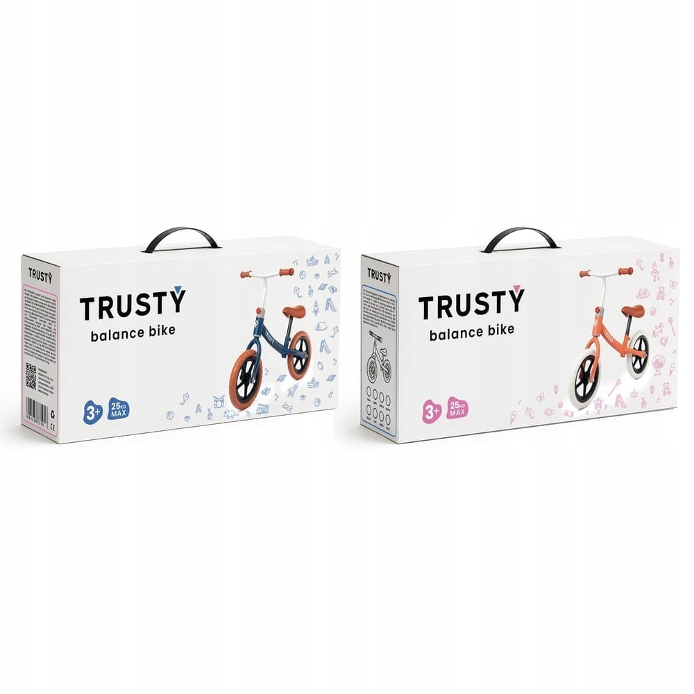 LIGHTWEIGHT BALANCE BIKE FOR CHILDREN BOY ADJUSTABLE CHILDREN 2-5 YEARS Product weight with unit packaging 2.1 kg