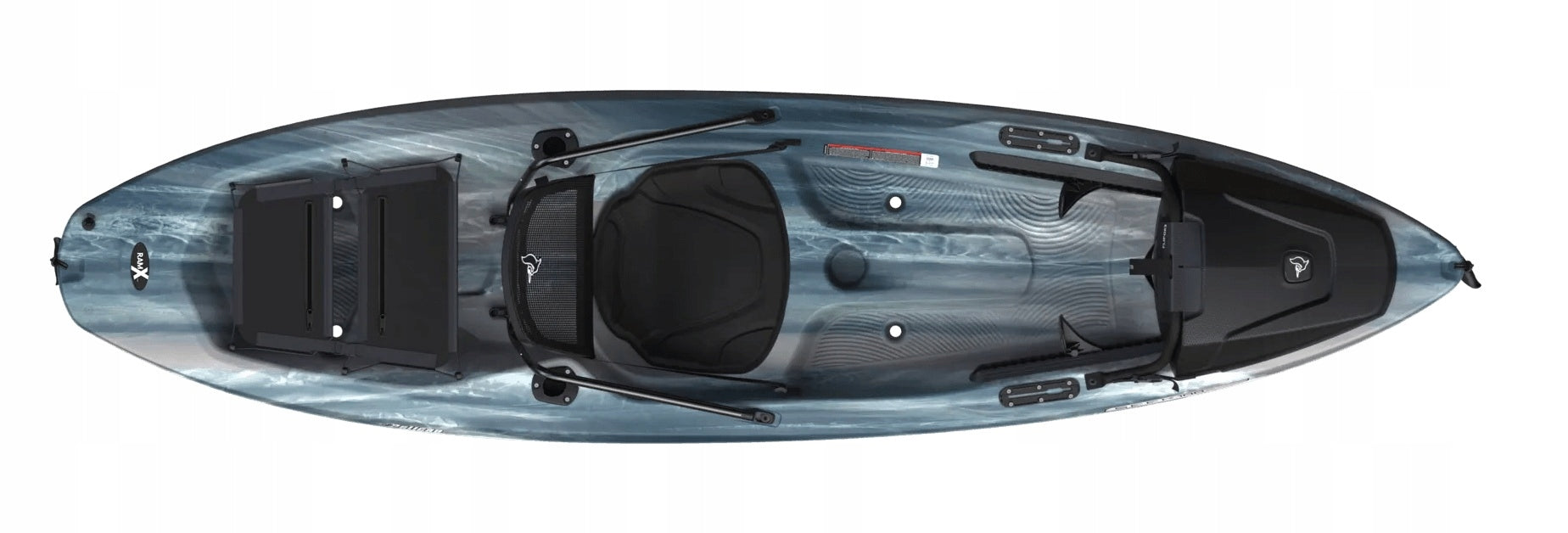 LIGHTWEIGHT COMFORTABLE SINGLE-PERSON FISHING KAYAK SEEK 100 XP ANGLER PELICAN Brand Pelican
