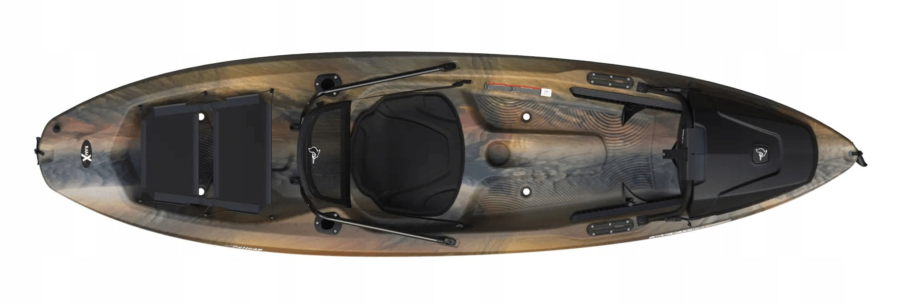LIGHTWEIGHT COMFORTABLE SINGLE-PERSON FISHING KAYAK SEEK 100 XP ANGLER PELICAN EAN (GTIN) 776324571709