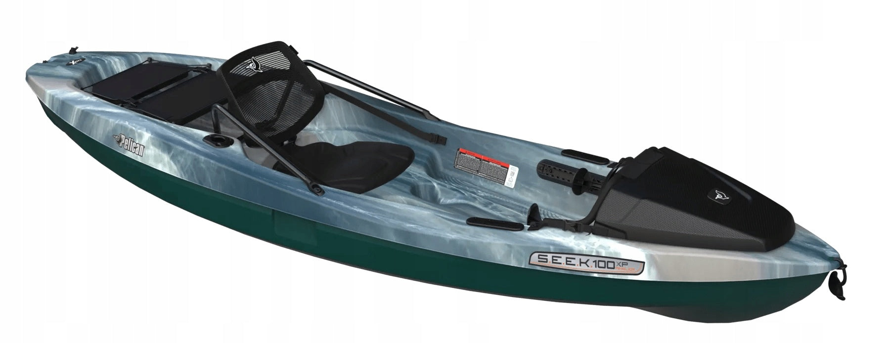 LIGHTWEIGHT COMFORTABLE SINGLE-PERSON FISHING KAYAK SEEK 100 XP ANGLER PELICAN Manufacturer code MKL10P505