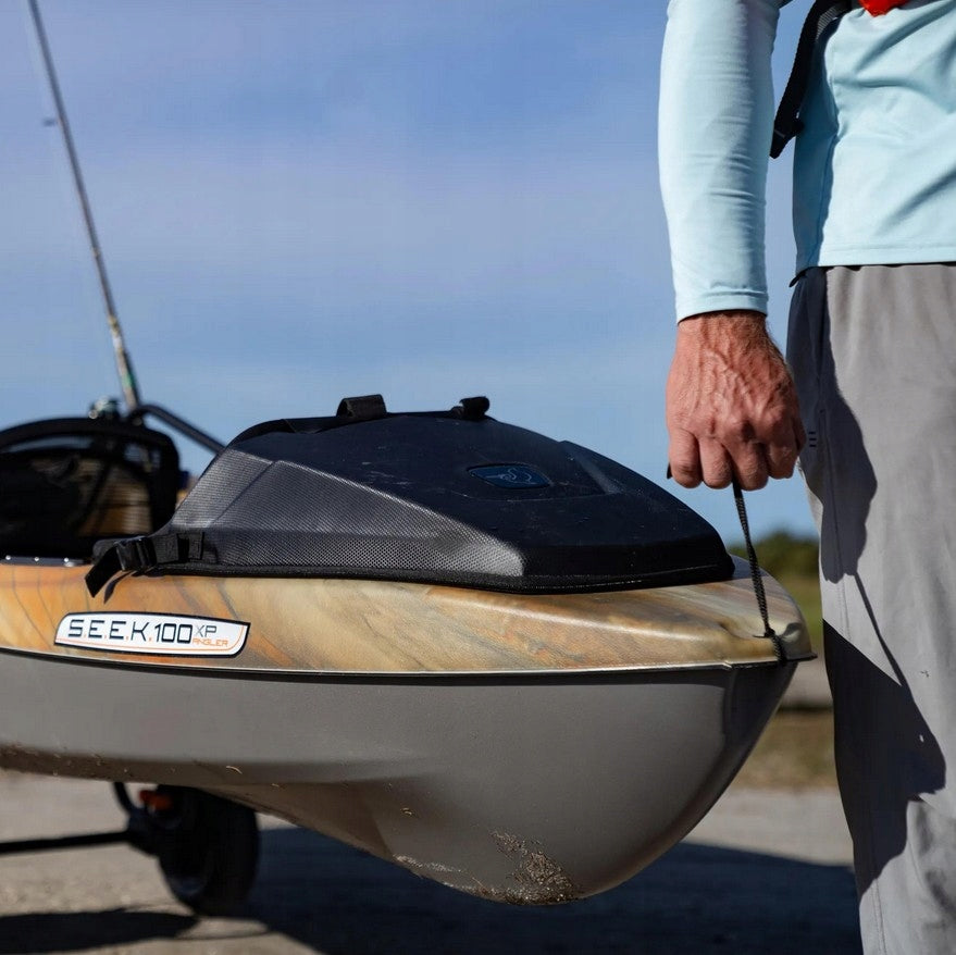 LIGHTWEIGHT COMFORTABLE SINGLE-PERSON FISHING KAYAK SEEK 100 XP ANGLER PELICAN Model SEEK 100 XP ANGLER OUTBACK