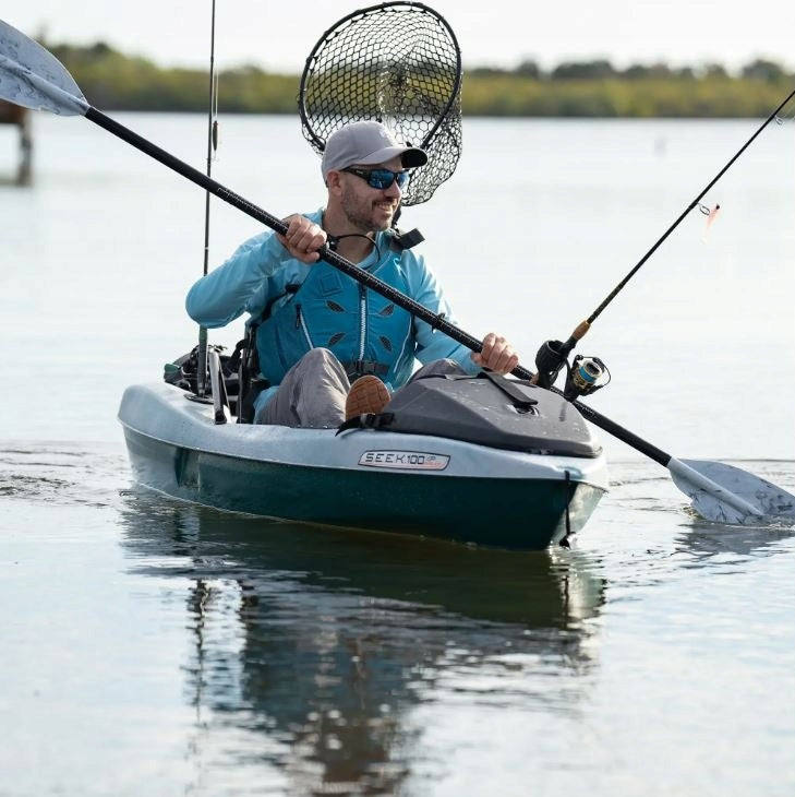 LIGHTWEIGHT COMFORTABLE SINGLE-PERSON FISHING KAYAK SEEK 100 XP ANGLER PELICAN Number of seats 1