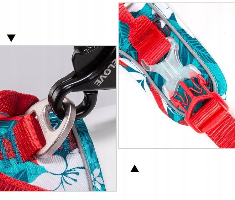 LIGHTWEIGHT Dog Harness STRONG REFLECTIVE Truelove M Trade name LEKKIE Szelki dla psa MOCNE ODBLASKOWE Truelove FRONT LINE PREMIUM Turkusowe M pies Buldog Beagle