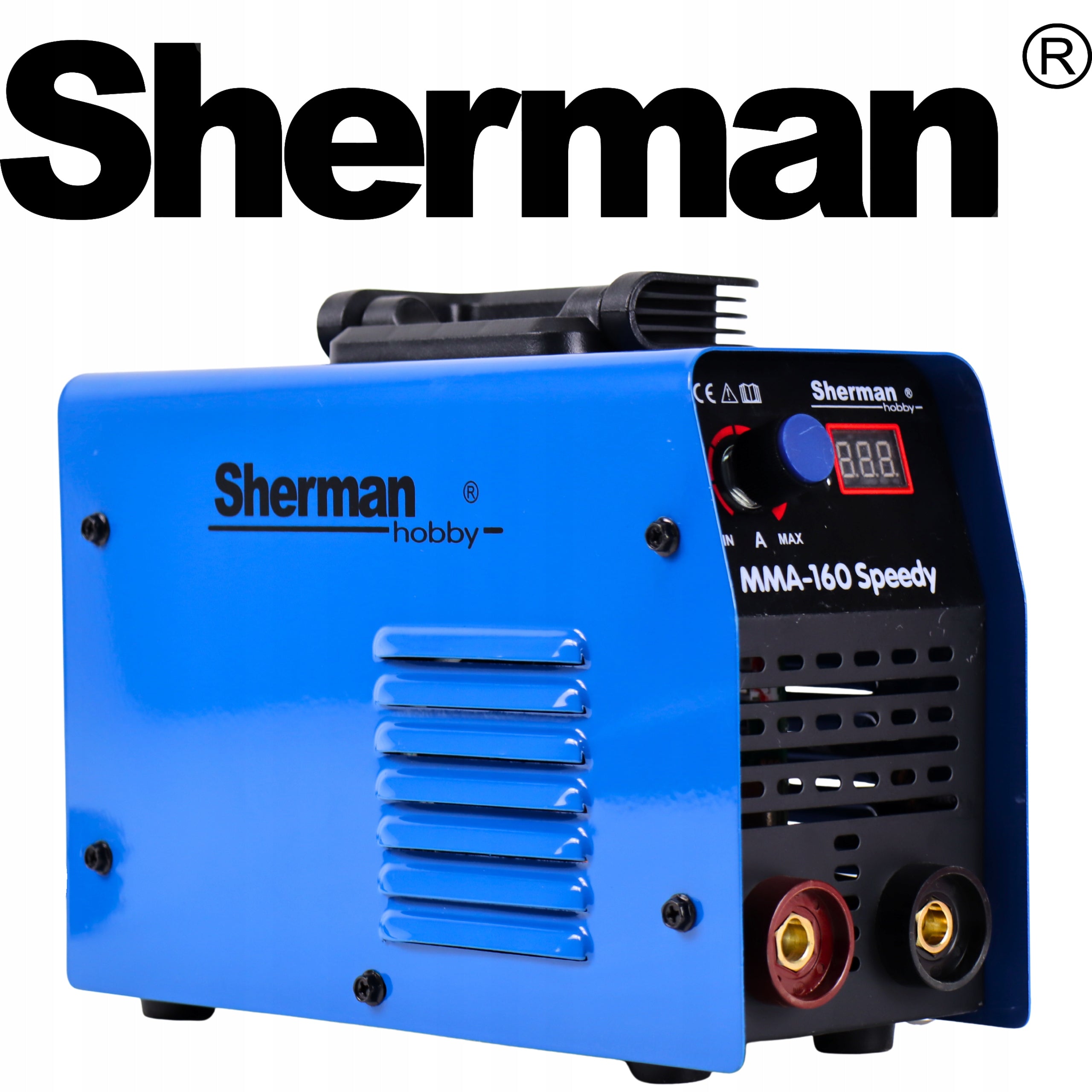 LIGHTWEIGHT INVERTER WELDER IGBT MMA ELECTRODE 160 SPEEDY HOT START Sherman Packaging status original