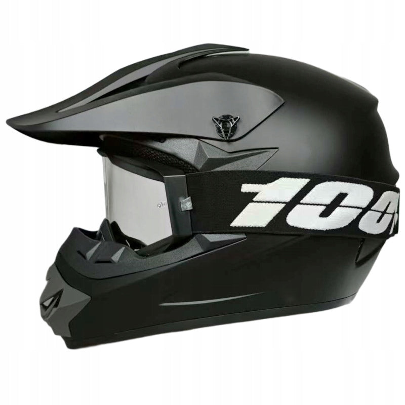 LIGHTWEIGHT MOTOCROSS / OFF-ROAD / ENDURO HELMET + GOGGLES