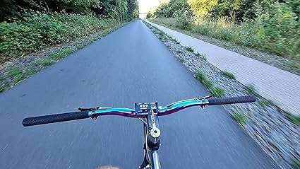 LIGHTWEIGHT MTB BICYCLE HANDLEBAR MOUNTAIN ALUMINUM HOLO 780 / 31,8 / 50 mm Diameter (mm) 31,8